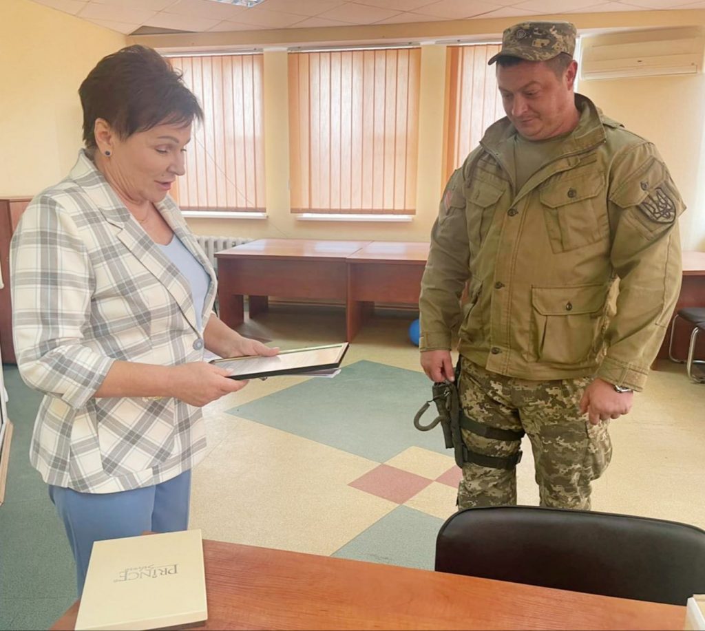 Підрозділ ЗСУ прийняв вітання з днем народження від громади з Одещини